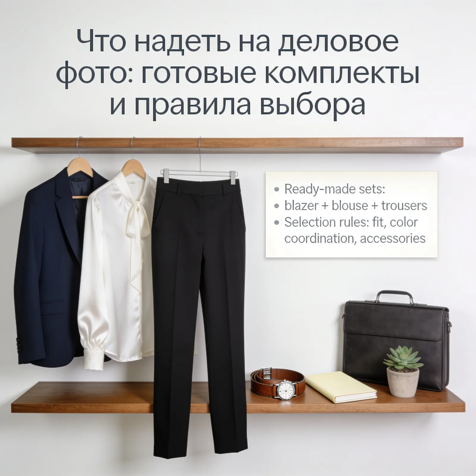 Что надеть на деловое фото: готовые комплекты и правила выбора — декор